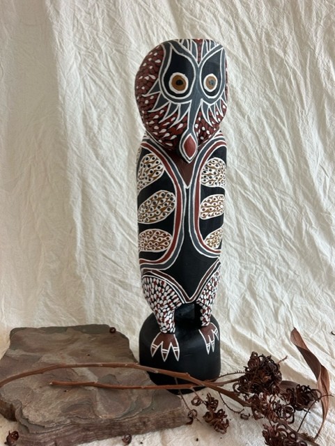 Worrwurr (Owl) - Sculpture - Judy Gurruwiwi